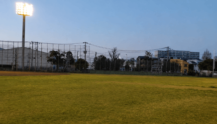 富士見公園内野球場